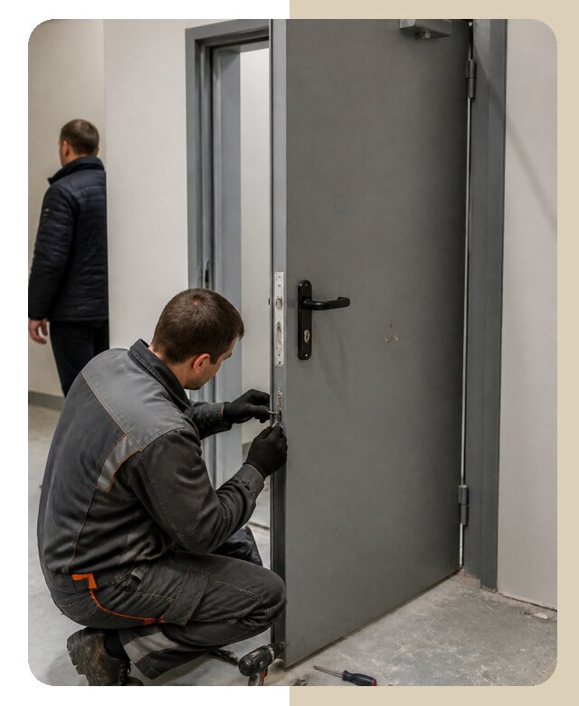 Ремонт противопожарной двери в Владикавказе по цене 6700 р. | ДвериЛегко-Вкз